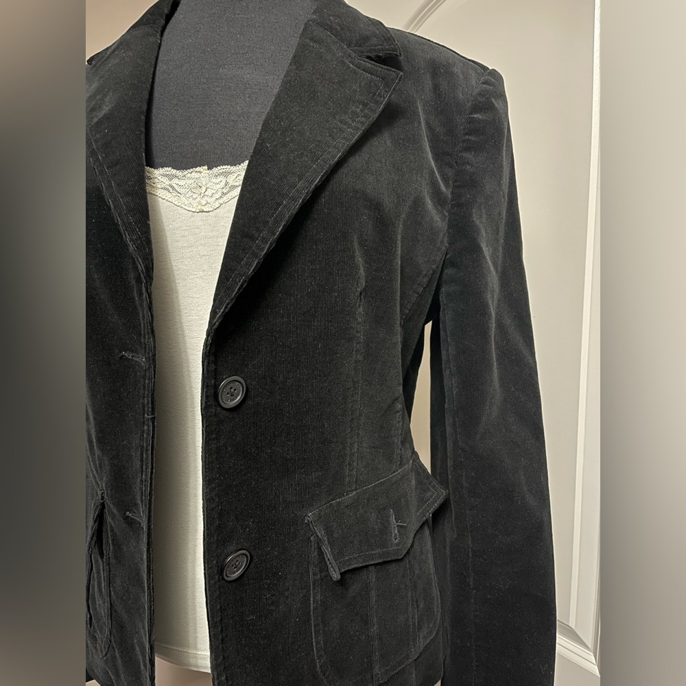 3 for $30 Corduroy Lady Hathaway Black Women's Blazer 
Dark Academia